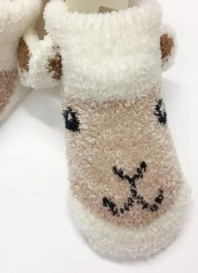Sheep Baby Booties 